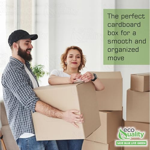 22x22x22 Moving & Shipping Boxes, Extra Strength, Heavy-Duty Corrugated Cardboard Boxes for Packing, Storage, Shipping (5) - Image 6