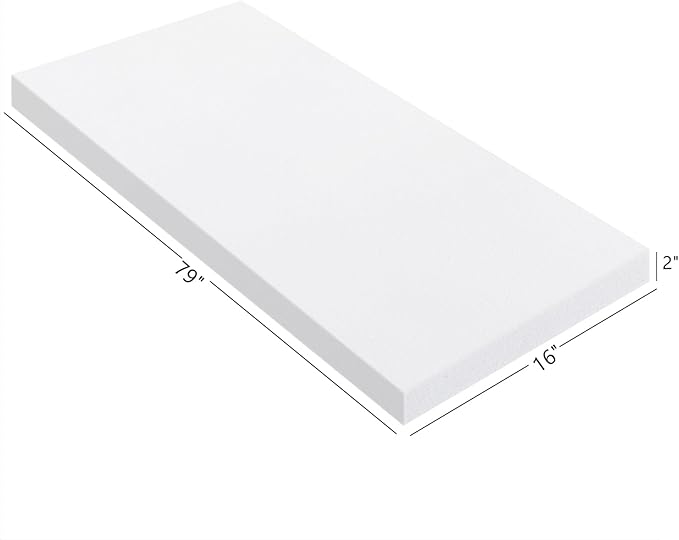 Cushion Sheet Upholstery Foam High Density Foam Padding Seat Replacement - Image 2