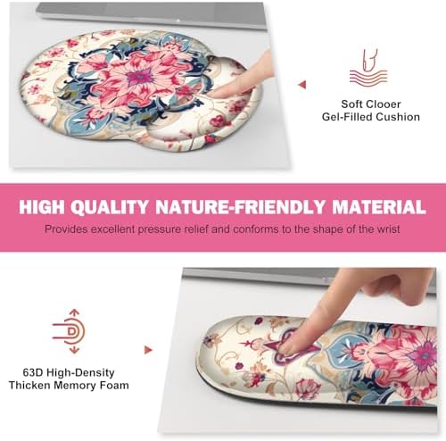 Gaming Mouse Pad, Large Desk Mat Cute Desk Pad Protector, 4in1 XXL Mousepad - Image 4