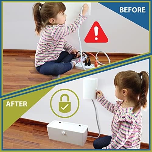 Baby Proof Outlet Cover Box & Power Strip Cover Box (Bundle) - Image 2