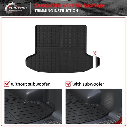 Floor Mats Set for 2023 2024 2025 2026 Kia Sportage Gas - Image 6
