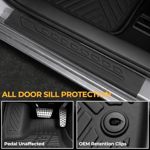 Floor Mats for 2011-2023 Dodge Charger RWD & Chrysler 300 RWD - Image 5
