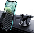 Qifutan Phone Holders for Your Car with Military-Grade Suction Phone Stand for Car [Super Stable] Automobile Car Mount for iPhone Universal Car Dashboard Windshield Mount Fit iPhone Smartphones by Qifutan