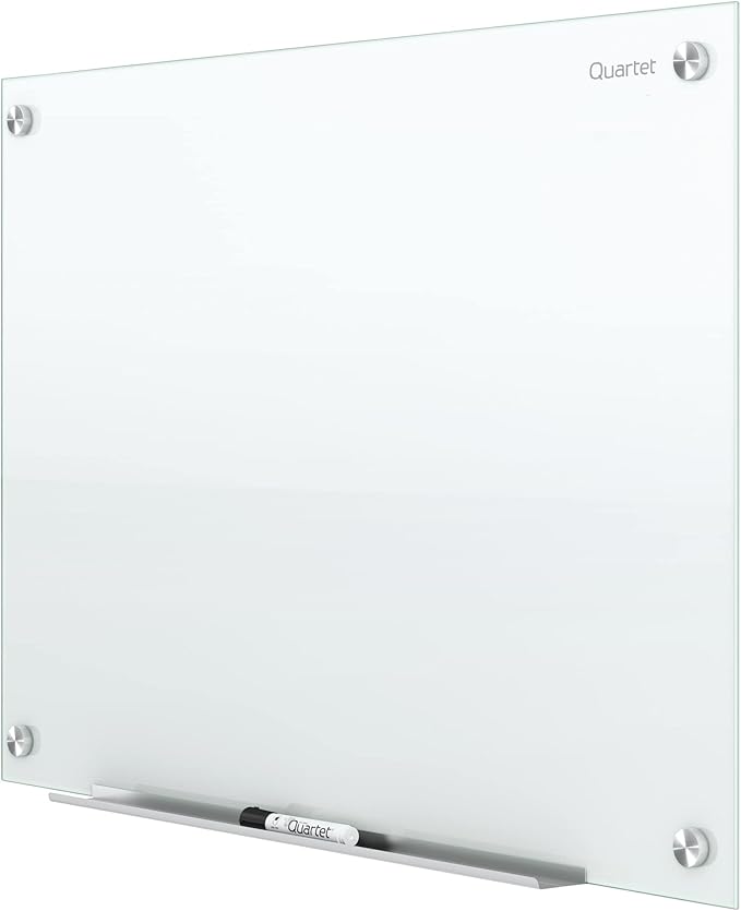 Quartet Whiteboard, Glass Dry Erase Board, Non-Magnetic, Infinity Frameless - Image 4