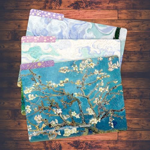 PARTH IMPEX 12 Pack Vincent Van Gogh Decorative File Folders, Letter Size - Image 5