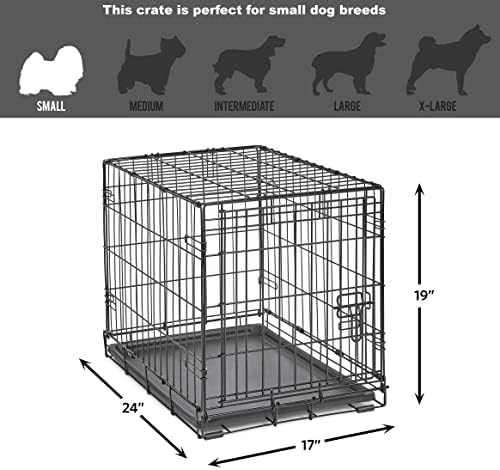 New World by Midwest 24-Inch Single Door Crate, for Small Breeds, 12-20 lbs - Image 7