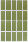 Small Rectangular Label Stickers 1.57 inch x 0.75 inch by RoyalGreen