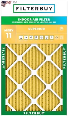 Filterbuy 12x30x1 Air Filter MERV 11 Pet & Allergy Defense (1-Pack) by Filterbuy