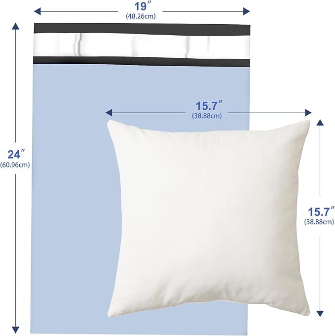 Large Poly Mailers 19x24 Inch 100 Pack, Shipping Bags - Image 2