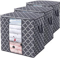 Storage Bags 3 Pack 100L Clothes Organization and Storage Containers by WiseLife
