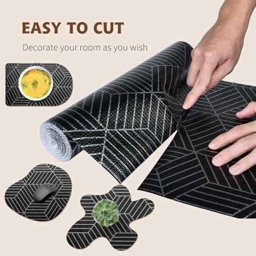 Shelf Liners for Kitchen Cabinets 17in x 20FT, Non Adhesive Cabinet Liner - Image 7