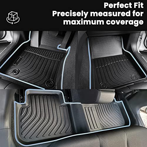 AUXKO All Weather Floor Mats for Honda Civic 2026-2022 Acura Integra 23-26 - Image 6