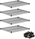 24" x 30" NSF Wire Shelf Replacement 4 Pack, Cost-Effective Upgrade for Commercial Shelving Systems by Zedfire