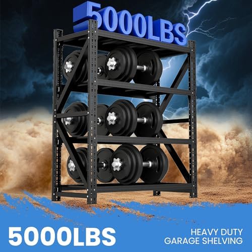 Heavy Duty Metal Shelving Units, Garage Shelves & Storage System - Image 3