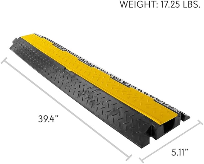 Pyle Durable Cable Protective Ramp Cover - Image 6
