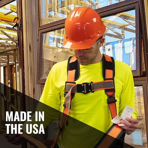 Malta Dynamics Hard Hat – Cap-Style Construction and Safety Hard Hats for Men and Women, 4 Pt. Hard Hat Suspension System, OSHA & ANSI Compliant, Made in the USA - Image 3