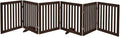 unipaws 120" Extra Wide Pet Gate, Free Standing Dog Gate by unipaws