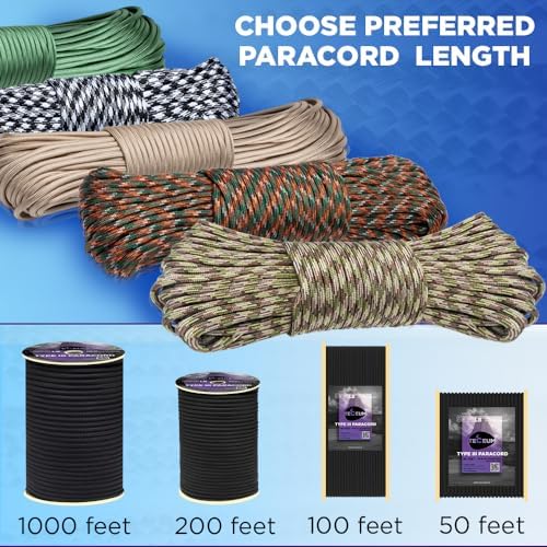 Paracord Rope 550 lb 4mm – Parachute Cord – Utility Camping Rope - Image 7