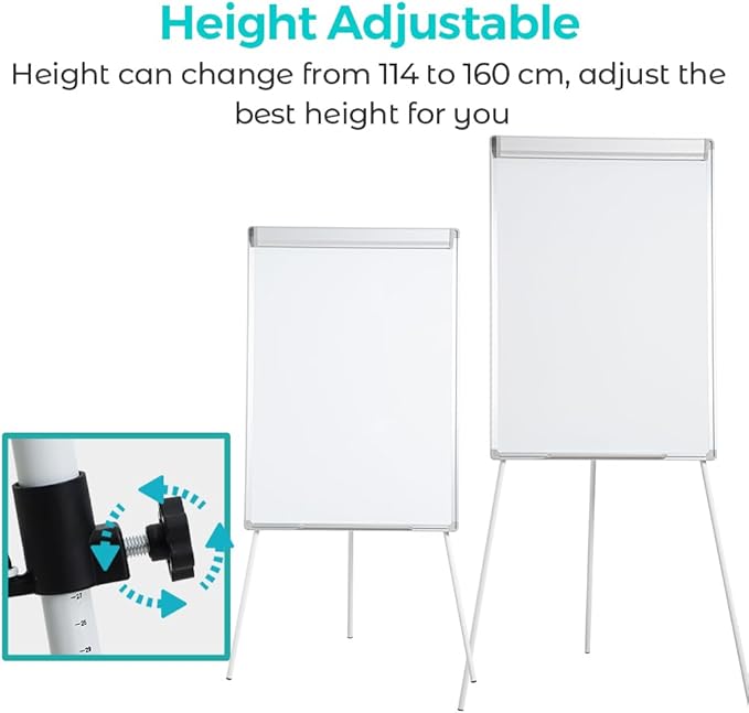 40" H x 28" W Magnetic Dry Erase Board Easel - Image 2