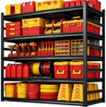 Garage Shelving, 3300 LBS Storage Shelves with Side Guard by Beaunatixx