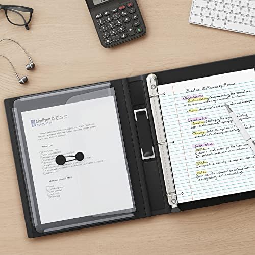 Staples Better Binder, 1 Inch D-Ring, Black, 275 Sheets, 3-Pack - Image 6