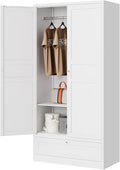 Letaya Wardrobe Closet, Bedroom Armoire Cabinet Clothes Organizer by LetayaMetalCabinets