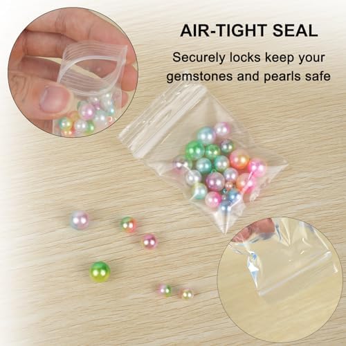 WEGOUP 120 PCS Small Plastic Bags for Jewelry, 2" x 2.76" 2.4 Mil Thick - Image 6
