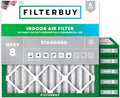 Filterbuy 15.25x15.25x2 Air Filter MERV 8 Dust & Allergy Defense (6-Pack) by Filterbuy