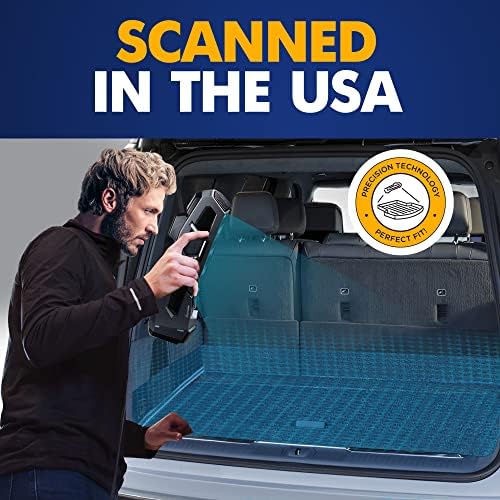 Premium Cargo Liner for Jeep Wagoneer Behind 3rd Row Seats 2022-2025 - 100% Protection - Custom Fit Car Trunk Mat - All-Season Black Cargo Mat - 3D Shaped Laser Measured Trunk Liners - Image 4