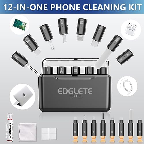 iPhone Cleaning Kit for Charging Port Cell Phone USB C with Storage Case - Image 2