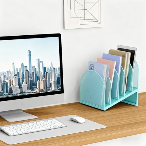 gianotter Desktop File Organizer with 5 Compartments - Image 3