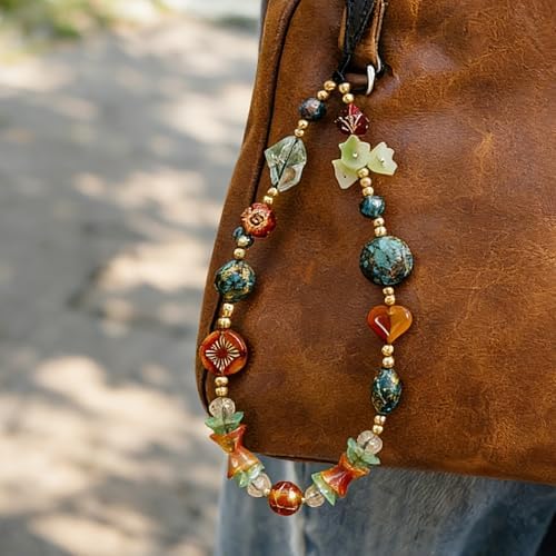 Beaded Camera Wrist Strap Cute Digital Camera Charm Lanyard Phone Charms Strap Beaded Camera Chain for Phone - Image 3
