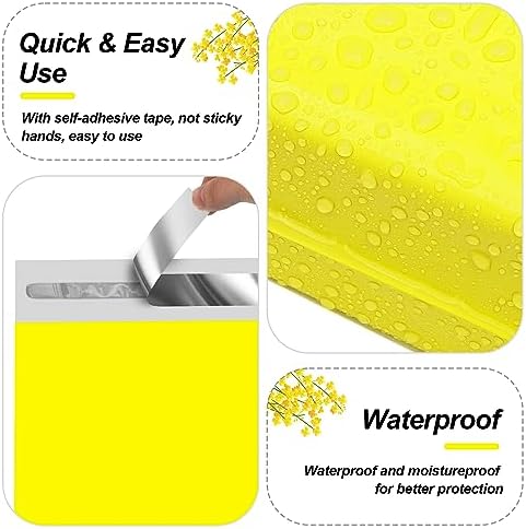 JinRuiKJ Thank You Poly Mailers 14.5x19 Inch, 50 PCS, Yellow - Image 3
