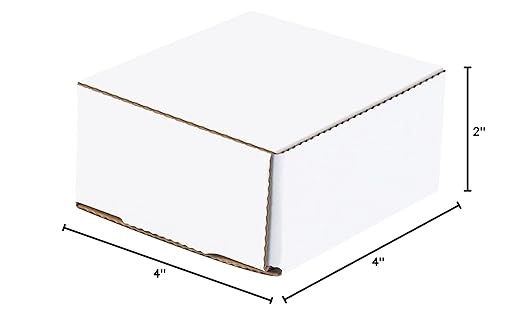 BOX USA Shipping Boxes Small 4"L x 4"W x 2"H, Moving and Storage - Image 9