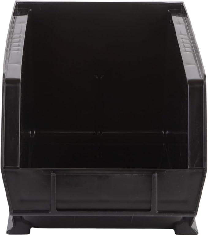 Hudson Exchange 15" x 8" x 7" Plastic Stackable Storage Bin and Hanging - Image 3