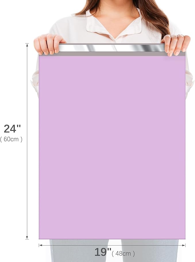 Fuxury Large Poly Mailers 19x24 Inch 100 Pcs, Waterproof Shipping Bags - Image 2