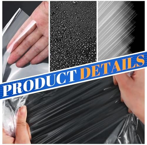 WFPLUS 100 Pack 16 x 20 inch 1 Mil Clear Plastic Flat Poly Bags - Image 3