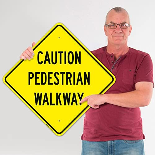 Pedestrian Walkway Sign, - Image 2