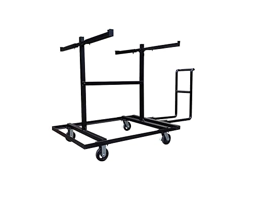 Angry Bull Barricades 30 Unit Capacity Storage Pushcart - Image 5