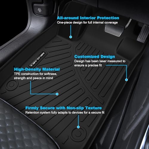 Floor Mats for 2018-2022 2023 2024 Toyota Camry (FWD Only, Not for Hybrid) - Image 4
