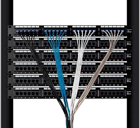 Monoprice SlimRun Cat6A Ethernet Patch Cable - Snagless RJ45 UTP Pure Bare Copper Wire 10G 30AWG 25ft Blue 5-Pack - Image 5
