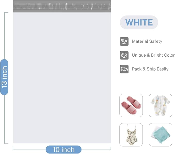 Metronic Poly Mailers 10x13 120000 Pack, Small Shipping Bags - Image 2