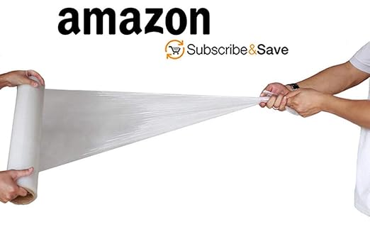 APQ 4 rolls of Cast Hand Stretch Film 12" x 2000'. Hand Stretch Wrap, 60 Gauge - Image 4