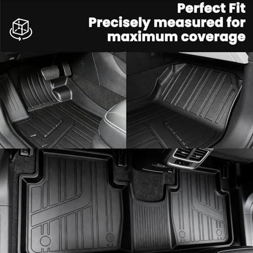 All-Weather Floor Mats & Cargo Liner for Honda CR-V 2017-2022 - Image 2