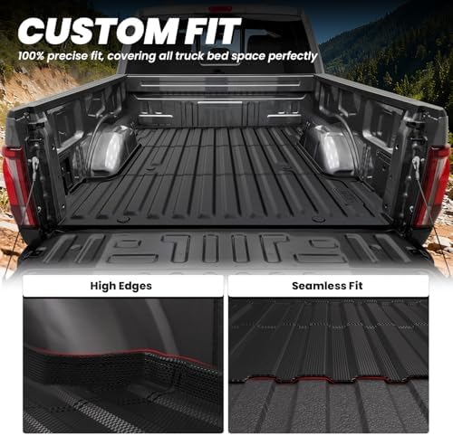LASFIT Bed Mat for Ford F-150 2026 2025 2024 6.5ft Truck Bed Box - Image 4