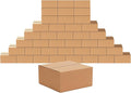 Edenseelake 40 Pack 8x8x4 inches Shipping Boxes Small Cardboard Boxes by Edenseelake