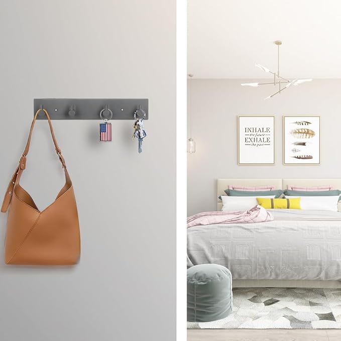 Key Hooks for Wall, Self Adhesive Key Holder for Wall - Image 3