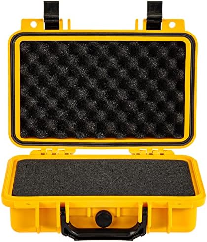Eylar Protective Gear and Camera Hard Case Waterproof Dry Box with Foam 11.6 Inch 8.3 Inch 3.8 Inch (Yellow) - Image 3
