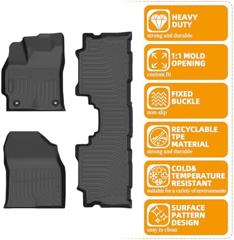 Floor Mats for Toyota Prius V 2012 2013 2014 2015 2016 2017 - Image 6