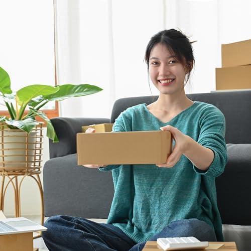 Corrugated Mail & Shipping Boxes, 8 x 6 x 4 inch, 25 pack - Image 6